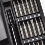 24 In 1 Screwdriver Bit Set Magnetic Disassembly Tool Durable Compact And Versatile Repair Kit For Daily Use