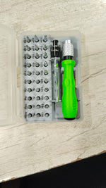 32 In 1 Magnetic Precision Screwdriver Set With Star Torx Phillips Slotted Hex Bits Mini Repair Tool Kit