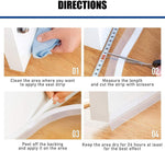 5 Meter Door Seal Tape - Strong Adhesive Weatherproof Strip For Doors Windows Insulation Soundproof Draft Stopper Gap Blocker Tape